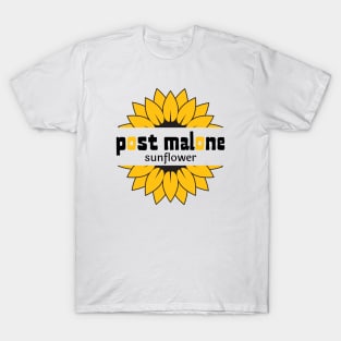 sun flower | Post Malone T-Shirt